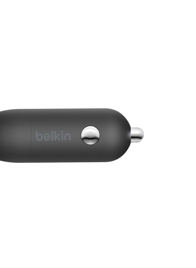 belkin 30W Type-C Car Charger Black - Image 4