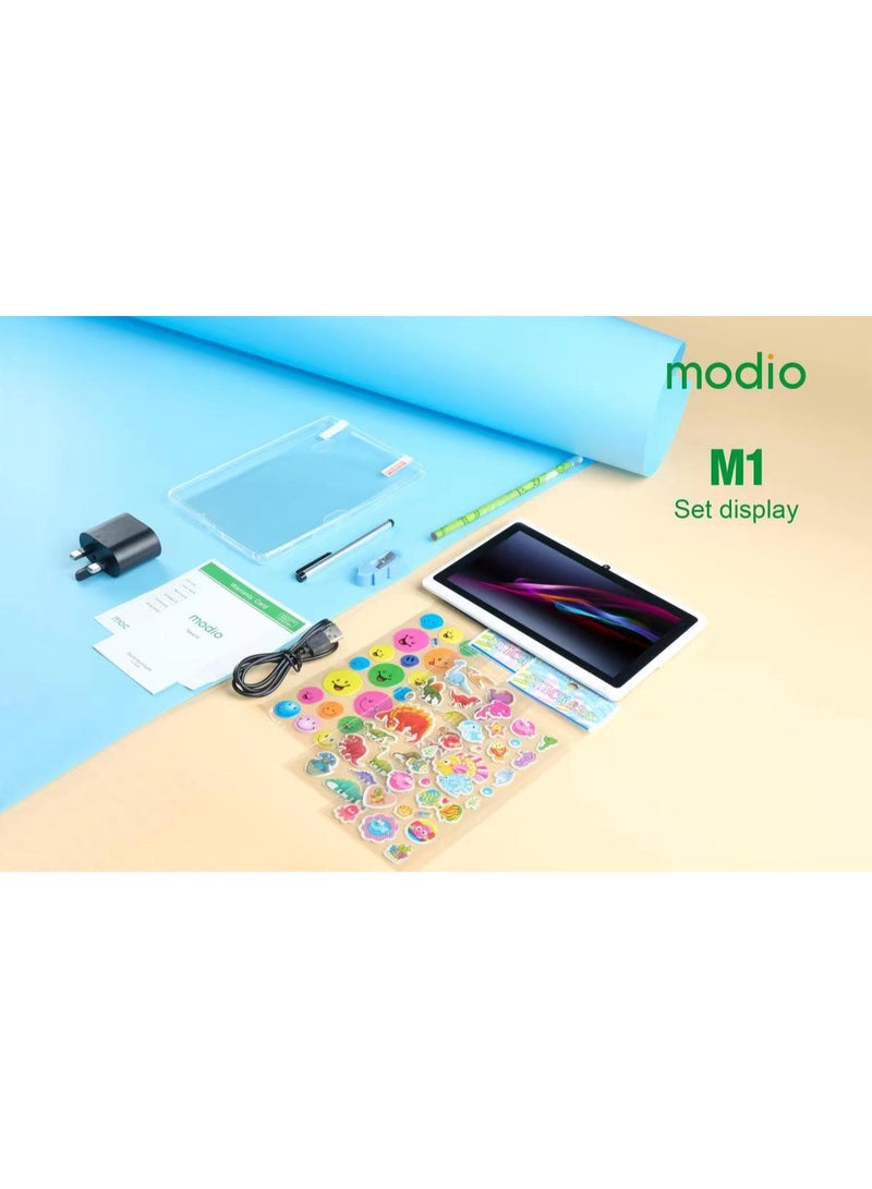 modio M1 Android Tablet Pc 7-Inch Display Dual Camera 4GB RAM 64GB 5Ghz Wi-Fi - Gold - Middle East Version  - Image 5