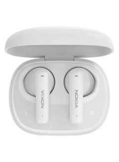 NOKIA Wireless In-Ear Bluetooth Go Earbuds 2, Bluetooth 5.3 Connectivity, Touch Controls, 300mAh Case Battery Capacity, IPX4 Rated Protection TWS-112 White  - Image 3