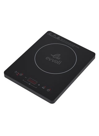 Induction Hob with Smart Touch Panel, Keep Warm Function, with Energy-Efficient Cooking Technology 2000 W EVKA-IH101B Black - pnsku/N70100179V/45/_/1723525307/55926afb-6b89-45c9-8cbd-39a0af6ecee8