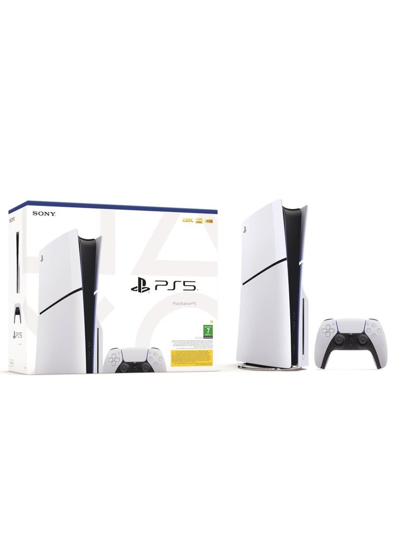 Sony PlayStation 5 Slim Disc Console With Pulse 3D Headset - White - Image 2