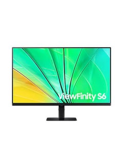 Samsung 32 inch S6 QHD ViewFinity High Resolution Monitor, QHD IPS Display, 100Hz Refresh Rate, 5ms Response Time, Flat, Flicker Free, Eye Saver Mode | LS32D606EAMXUE Black  - Image 1