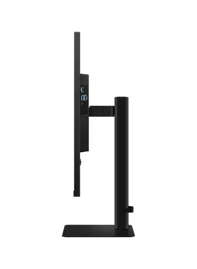 Samsung - 32 inch S6 QHD ViewFinity High Resolution Monitor, QHD IPS Display, 100Hz Refresh Rate, 5ms Response Time, Flat, Flicker Free, Eye Saver Mode | LS32D606EAMXUE Black - Image 1