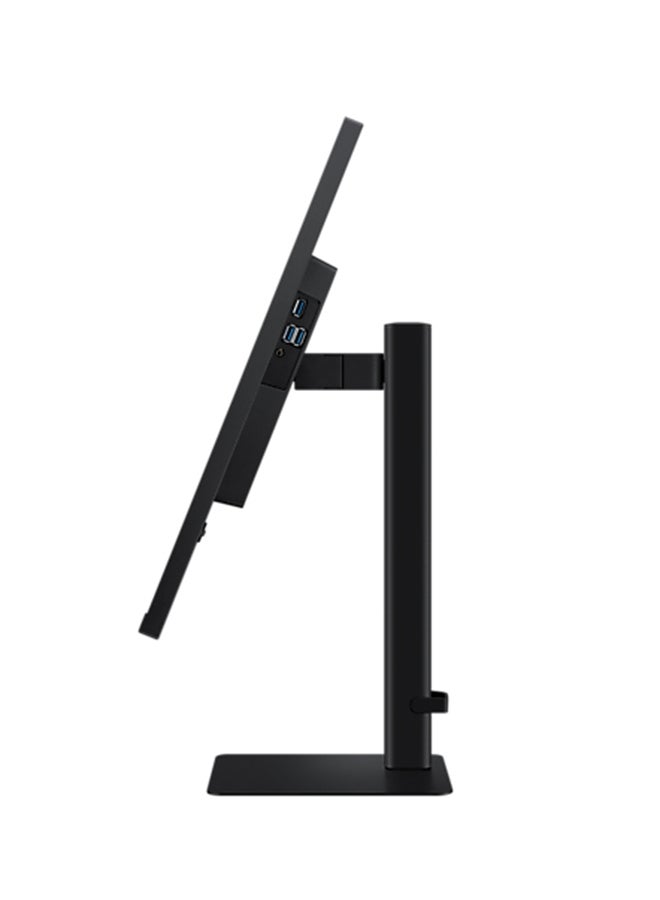Samsung - 32 inch S6 QHD ViewFinity High Resolution Monitor, QHD IPS Display, 100Hz Refresh Rate, 5ms Response Time, Flat, Flicker Free, Eye Saver Mode | LS32D606EAMXUE Black - Image 1