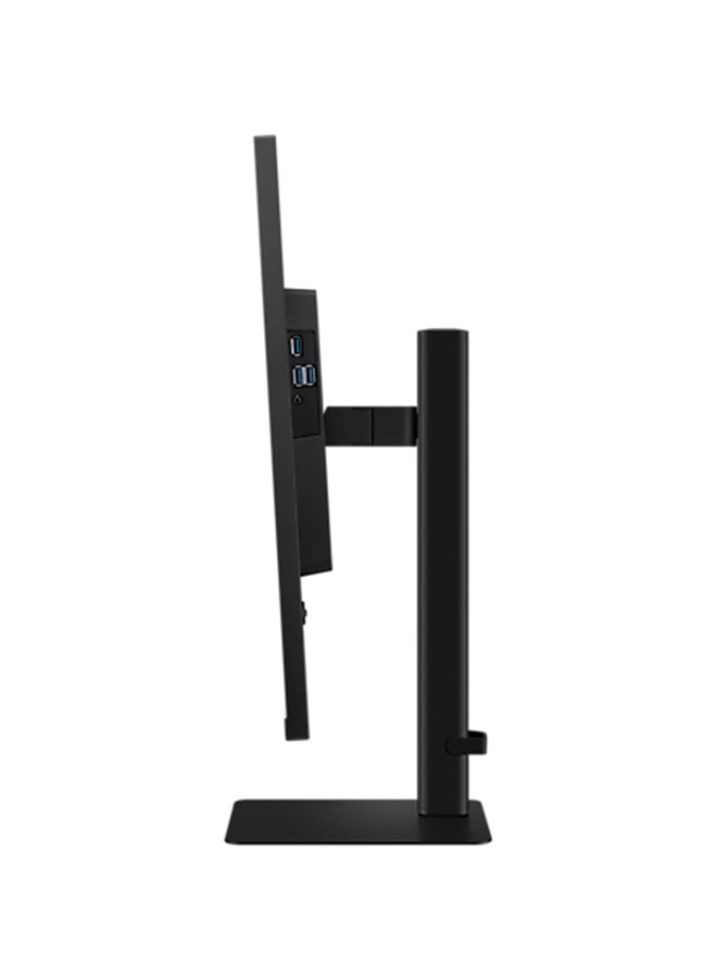 Samsung - 32 inch S6 QHD ViewFinity High Resolution Monitor, QHD IPS Display, 100Hz Refresh Rate, 5ms Response Time, Flat, Flicker Free, Eye Saver Mode | LS32D606EAMXUE Black - Image 1