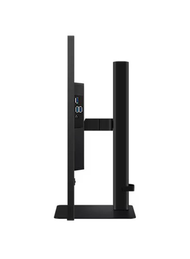 Samsung - 32 inch S6 QHD ViewFinity High Resolution Monitor, QHD IPS Display, 100Hz Refresh Rate, 5ms Response Time, Flat, Flicker Free, Eye Saver Mode | LS32D606EAMXUE Black - Image 1