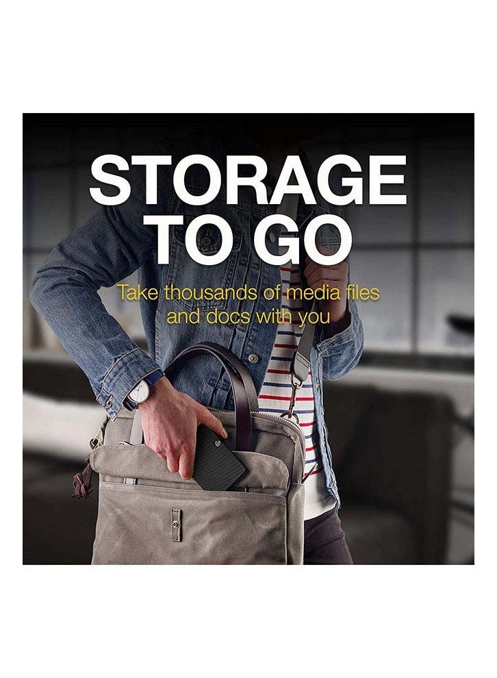 سيجيت محرك الأقراص الصلبة الخارجي Seagate Expansion 500gb المحمول، مقاس 2.5 بوصة، سعة 500 جيجابايت العلامة التجارية: Seagate - Image 4