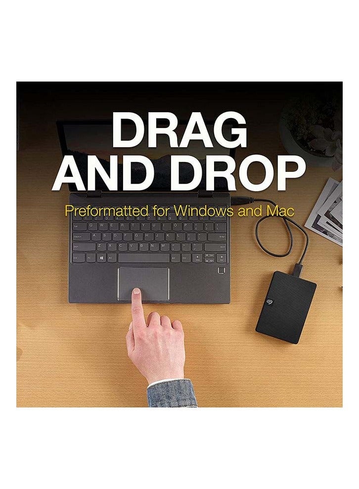 سيجيت محرك الأقراص الصلبة الخارجي Seagate Expansion 500gb المحمول، مقاس 2.5 بوصة، سعة 500 جيجابايت العلامة التجارية: Seagate - Image 5