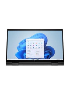 إتش بي كمبيوتر محمول Envy 15 قابل للتحويل 2 في 1 بشاشة FHD مقاس 15.6 بوصة ومعالج Ryzen 7-7730U وذاكرة وصول عشوائي 16 جيجابايت ومحرك أقراص SSD سعة 512 جيجابايت وبطاقة رسومات Intel Iris XE ونظام تشغيل Windows 11  - Image 3