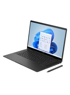 إتش بي كمبيوتر محمول Envy 15 قابل للتحويل 2 في 1 بشاشة FHD مقاس 15.6 بوصة ومعالج Ryzen 7-7730U وذاكرة وصول عشوائي 16 جيجابايت ومحرك أقراص SSD سعة 512 جيجابايت وبطاقة رسومات Intel Iris XE ونظام تشغيل Windows 11  - Image 2