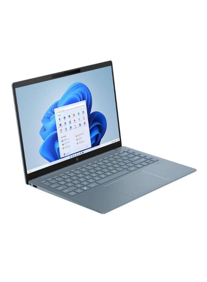 إتش بي - كمبيوتر محمول Pavilion 14 بشاشة FHD مقاس 14 بوصة ومعالج Core Ultra 7-155H وذاكرة وصول عشوائي 32 جيجابايت ومحرك أقراص SSD سعة 1 تيرابايت وبطاقة رسومات Intel Iris XE ونظام تشغيل Windows 11 - Image 1