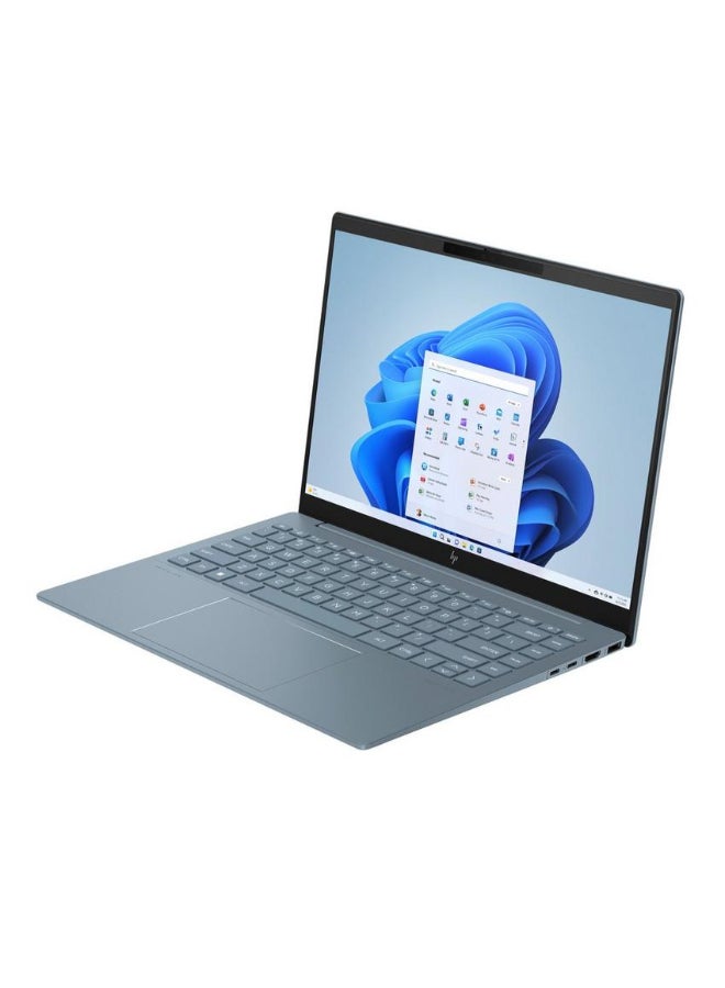 إتش بي - كمبيوتر محمول Pavilion 14 بشاشة FHD مقاس 14 بوصة ومعالج Core Ultra 7-155H وذاكرة وصول عشوائي 32 جيجابايت ومحرك أقراص SSD سعة 1 تيرابايت وبطاقة رسومات Intel Iris XE ونظام تشغيل Windows 11 - Image 1