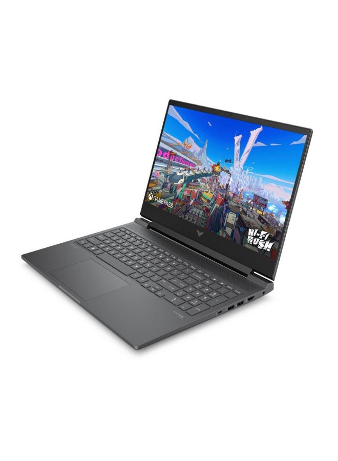 إتش بي - كمبيوتر محمول Victus 16 بشاشة FHD مقاس 16.1 بوصة ومعالج Core i5-14450HX وذاكرة وصول عشوائي 16 جيجابايت ومحرك أقراص SSD سعة 1 تيرابايت وبطاقة رسومات Nvidia GeForce RTX 3050 سعة 6 جيجابايت ونظام تشغيل Windows 11 - Image 1