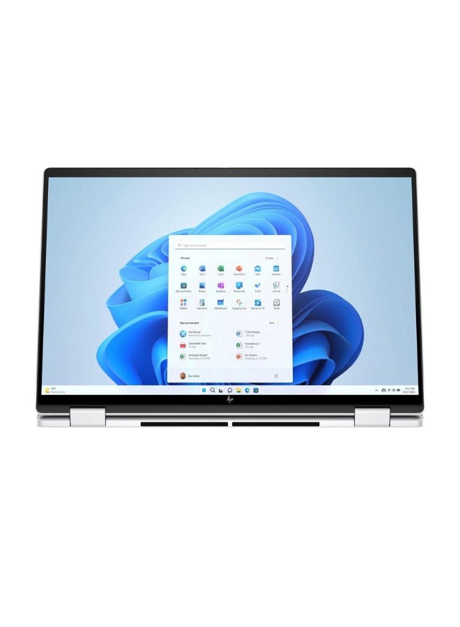 HP - Envy 16 Convertible 2-In-1 Laptop With 16-Inch FHD Display, Core Ultra 7-155H Processor/16GB RAM/1TB SSD/Intel Iris XE Graphics/Windows 11 English/Arabic Glacier silver - Image 1
