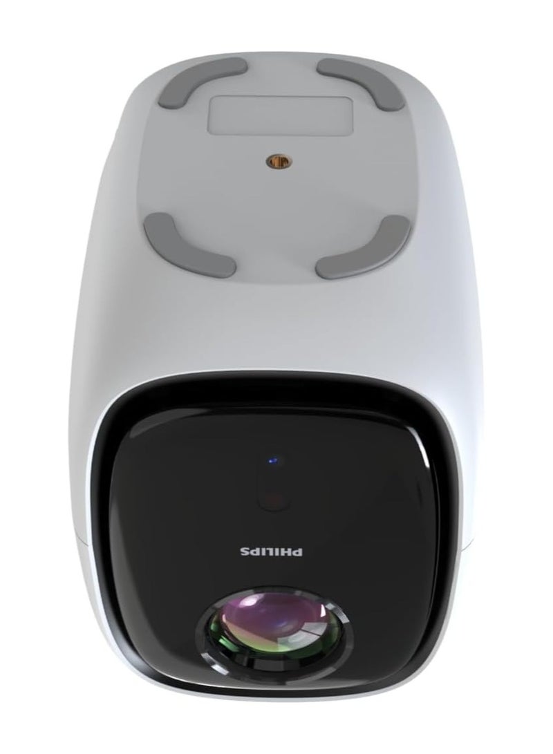Philips NeoPix 130, Home Theater Video Projector, Advanced Image Correction, Full HD 720p, Advanced LED Light Source, Wi-Fi Mirror Mode, Stereo Sound, Connected Operating System, White NPX130W/INT White - Image 5