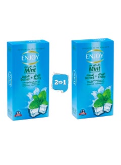 ENJOY Mint Premium Condoms 24 Pcs  - Image 1