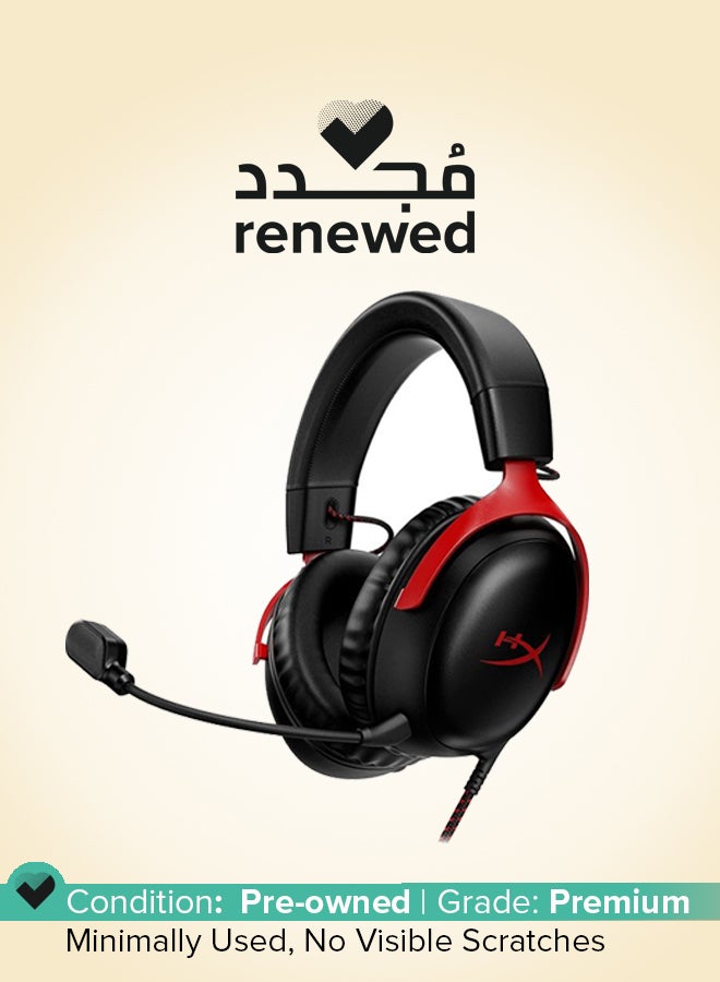 HYPERX Renewed - Cloud III Wired Over-Ear Gaming Headset  - Image 1
