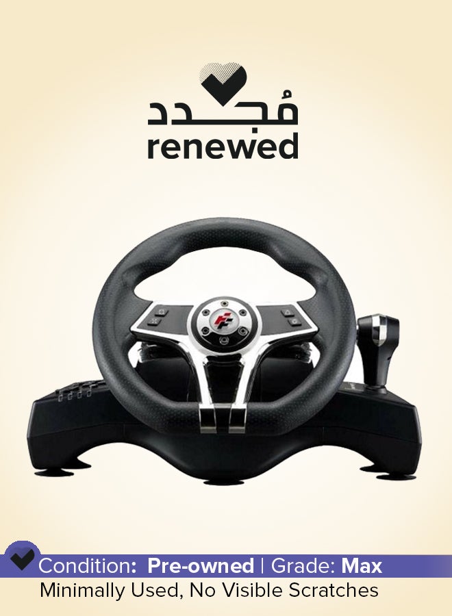 FLASHFIRE - Renewed - 4 In 1 Hurricane Steering Wheel - Image 1