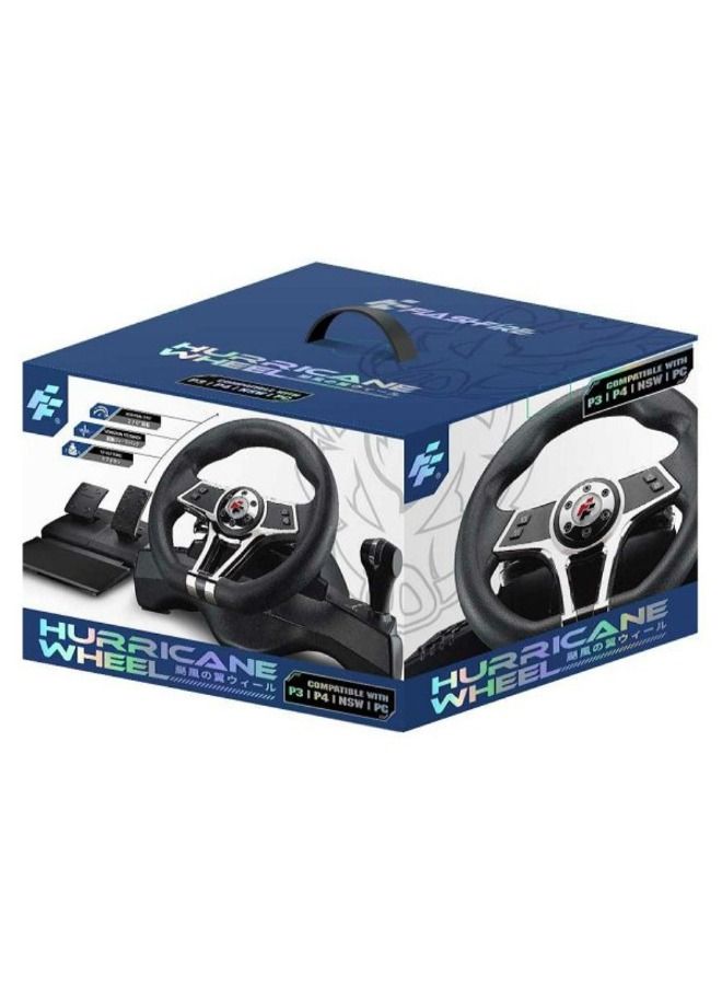 FLASHFIRE - Renewed - 4 In 1 Hurricane Steering Wheel - Image 1
