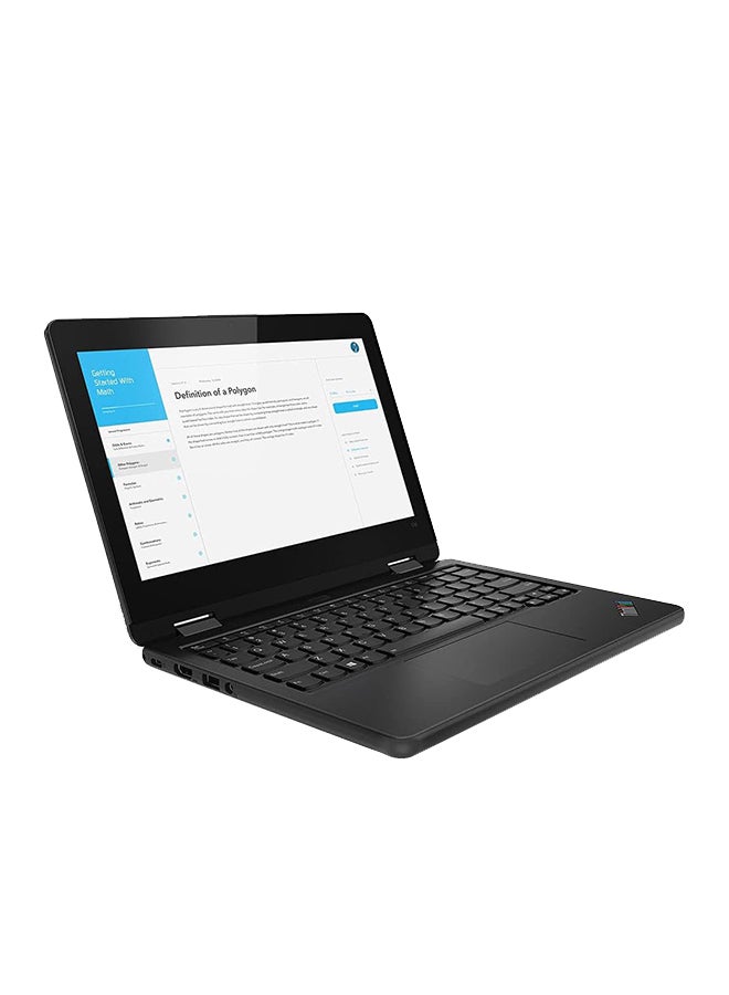 Lenovo Renewed - Thinkpad 11e Yoga Laptop With 11.6-Inch HD Touch Screen Display,Intel Core M3/8th Generation/8GB DDR3 RAM/256GB SSD/Windows 10 Pro English Black  - Image 3