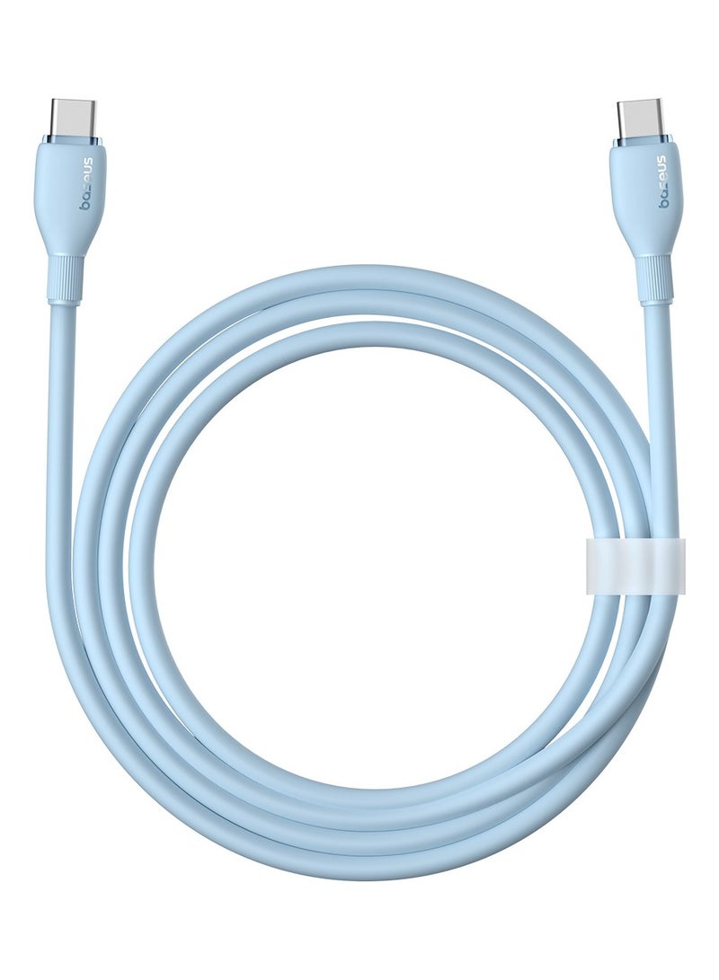 Baseus Pudding Series Fast Charging Cable Type-C To Ip 20W 1.2M Galaxy Blue - Image 1
