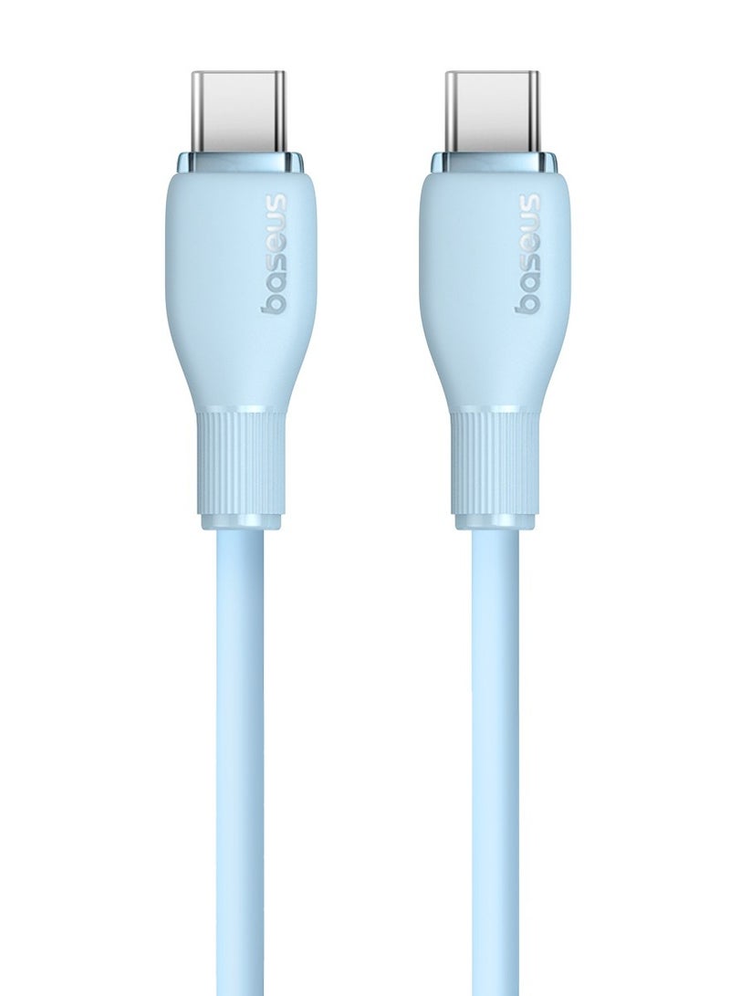 Baseus Pudding Series Fast Charging Cable Type-C To Ip 20W 1.2M Galaxy Blue - Image 2