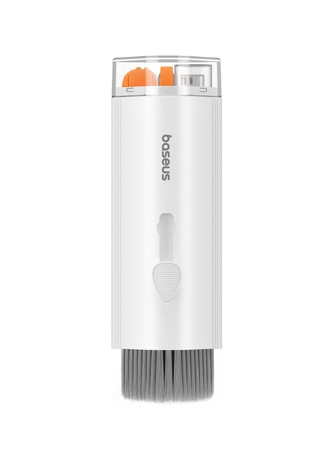 Baseus 8-In-1 Multi-Functional Cleaning Kit For Laptop Screen, Keyboard And Earbuds - Moon White  - Image 1