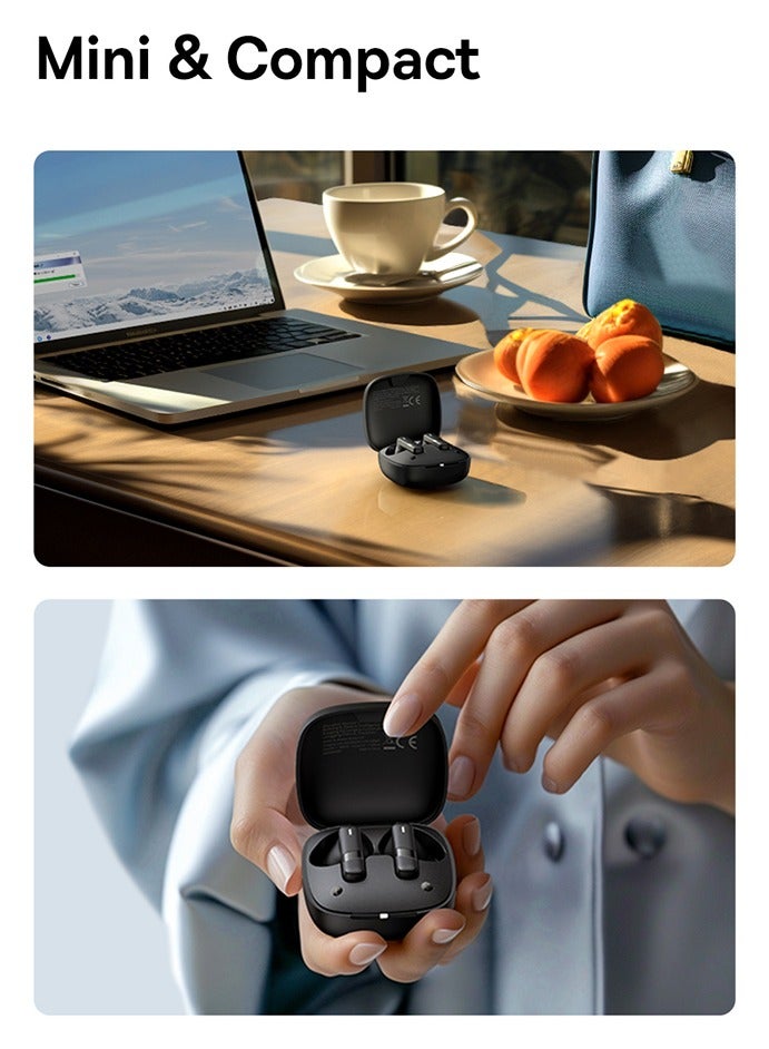 Baseus - Bowie E20 True Wireless Earphones Cluster Black - Image 1