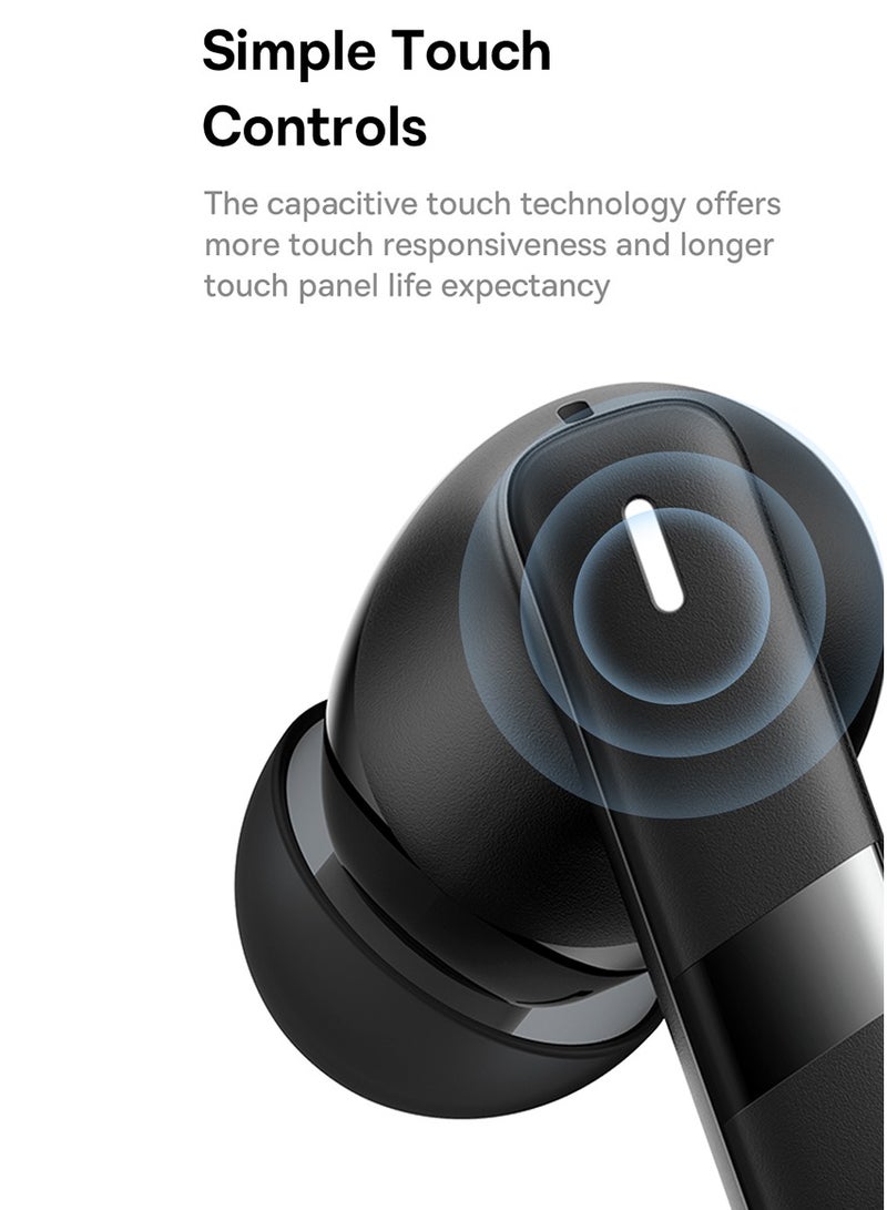 Baseus Bowie E20 True Wireless Earphones Cluster Black  - Image 4