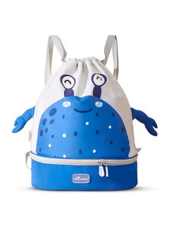 Sunveno Sling 3D School/Swimming Bag With Shoe Compartment - Blue  - Image 1