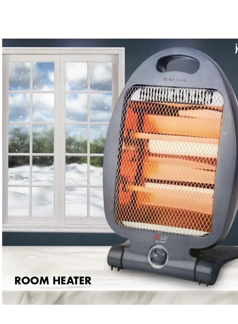 DLC electric heater with two infrared candles and temperature settings, 800 watts 800 W DLC-5827 Multicolour - Image 2