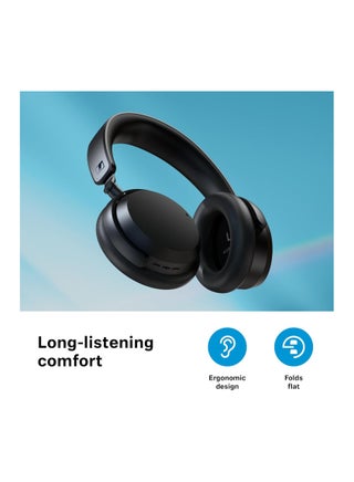 سماعات رأس لاسلكية بتقنية البلوتوث من Consumer Audio Accentum - عمر بطارية يصل إلى 50 ساعة، صوت، خاصية إلغاء الضوضاء الهجينة (ANC)، راحة طوال اليوم وصوت واضح للمكالمات - view 5