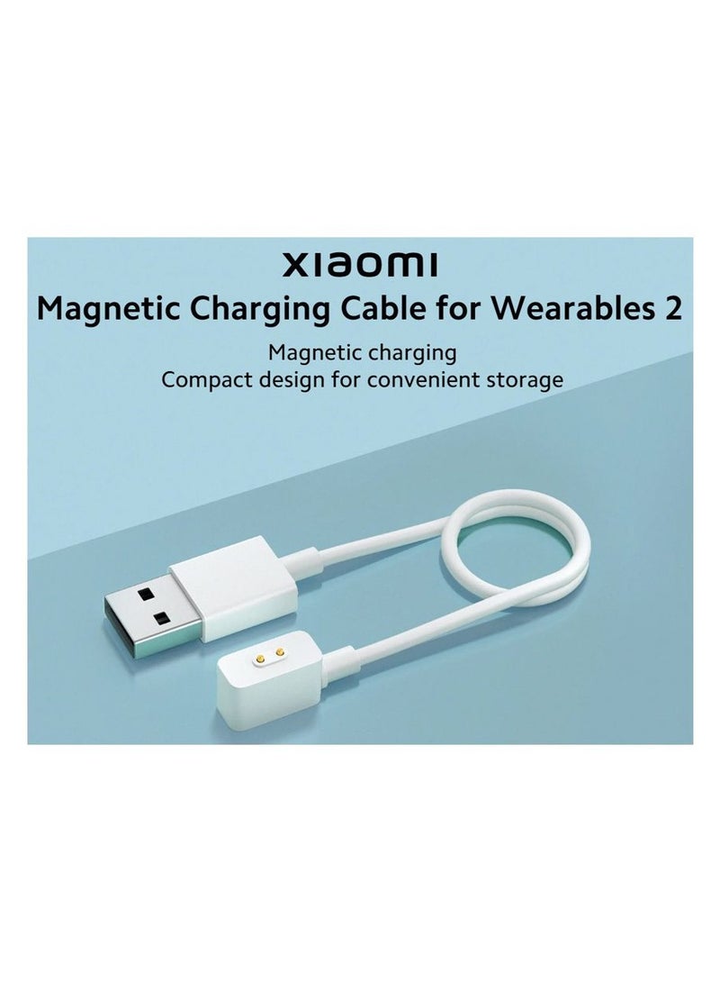 Xiaomi Magnetic Charging Cable for Wearables 2 BHR6984GL White  - Image 2