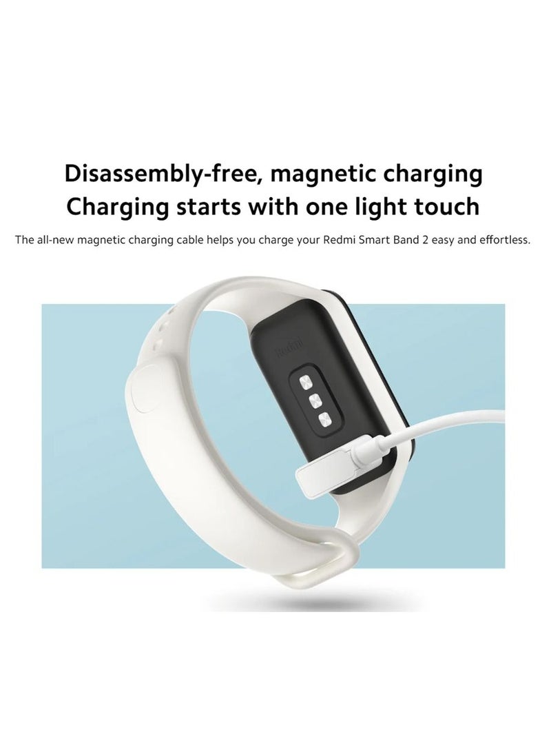 Xiaomi Magnetic Charging Cable for Wearables 2 BHR6984GL White  - Image 3