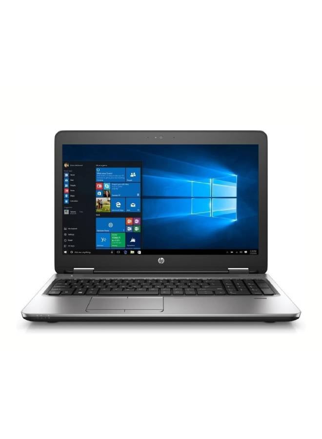 HP ProBook 650 G2 CPU Intel core i5-6300U RAM 8 GB ddr4 Hard 256 GB SSD VGA Intel hd graphics 520 Display 15.6" INCH LED FHD screen English/Arabic Black