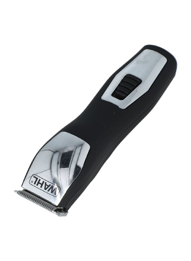 وال ماكينة حلاقة جروسمان برو للرجال قابلة لإعادة الشحن مع 8 ملحقات باللونين الأسود والفضي 13.8 × 6.8 × 27 سم 9855-1227 - Image 4