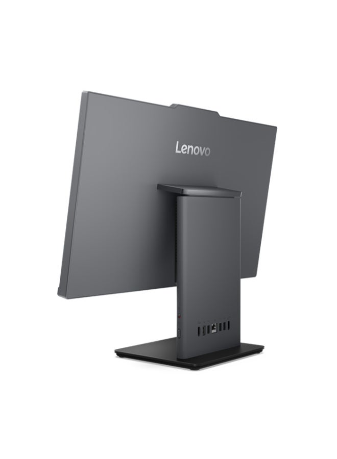 Lenovo - ThinkCentre neo 50a 24 AIO With 23.8-Inch Full HD Display, Core i7-13620H Processor/16GB RAM/512GB SSD/Intel UHD Graphics/DOS(Without Windows) With Wired Keyboard + Mouse English/Arabic Luna Grey - Image 1