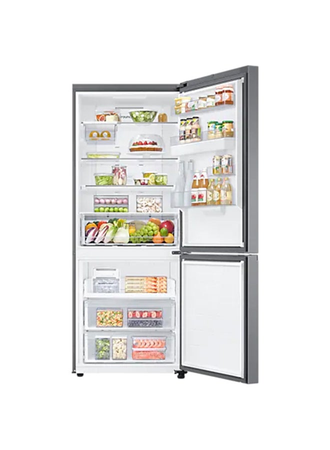 Samsung - 505L Bottom Mount Freezer Refrigerator with SmartThings AI Energy Mode and All-around Cooling, Refined RB50DG632ES9SG Refined Inox - Image 1