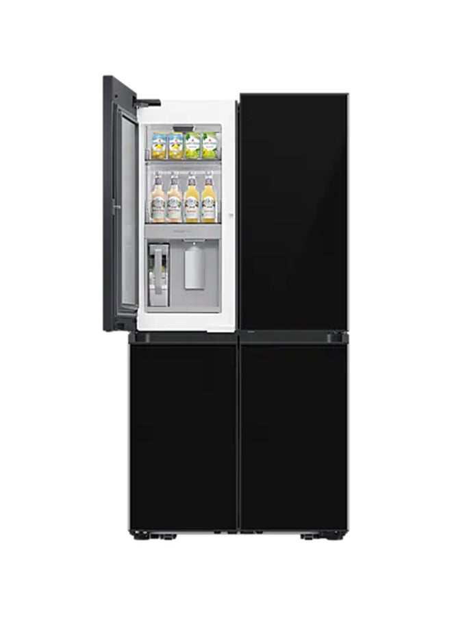 سامسونج ثلاجة فرنسية ببابين بتصميم T بسعة 650 لتر إجمالي / 548 لتر صافي مع باب شفاف ووضع الطاقة الذكية - Image 3