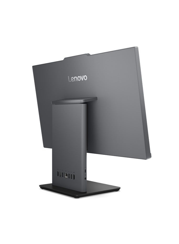 Lenovo - ThinkCentre neo 50a 24 Gen 5 All In One With 23.8 inch Full HD Display, Core i7-13620H Processor/16GB RAM DDR5/512GB SSD/DOS (Without Windows)/Intel UHD Graphics/ English/Arabic Luna Grey - Image 1