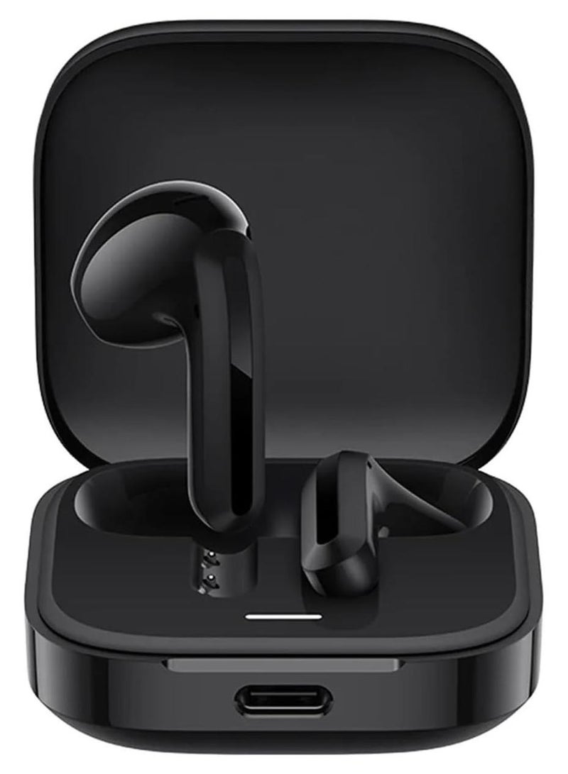 Xiaomi Redmi Buds 6 Active Wireles Earbuds, Bluetooth 5.4 in-Ear Headphones, 30H Long Battery Life,Noise Cancellation for Calls, 5 Tuning Modes, IPX4 Waterproof - Black - Image 1