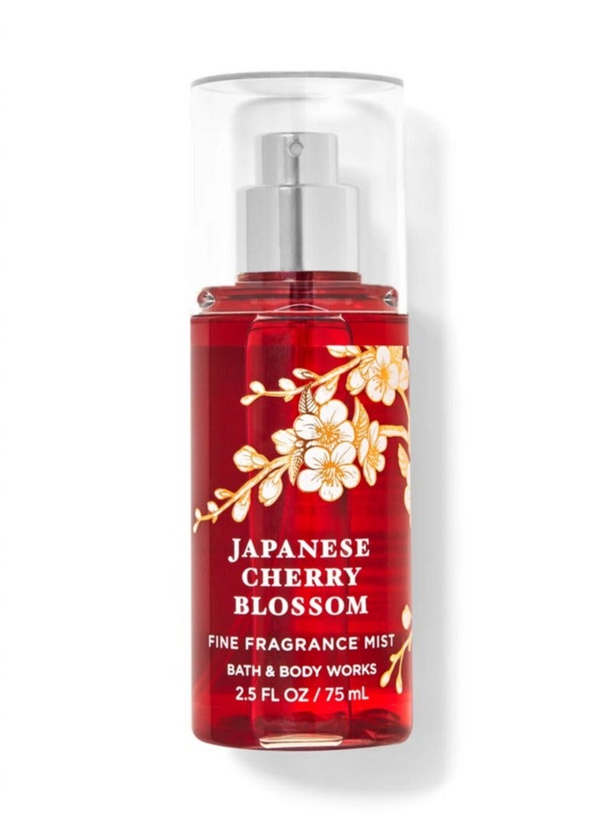 Bath & Body Works Japanese Cherry Blossom Travel Size Fine Fragrance Mist  75ml 75ml