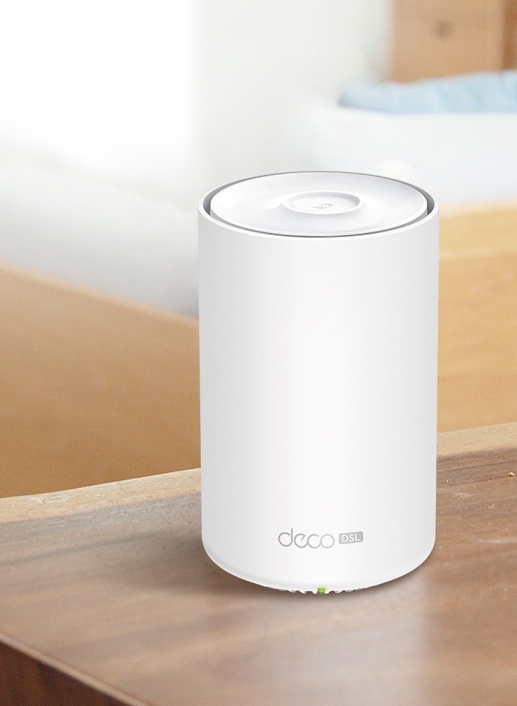 TP-LINK - Deco X50-DSL-AX3000 VDSL Whole Home Mesh WiFi 6 Router white - Image 1