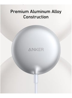 Anker 15W MagGo Ultra Fast iPhone Induction Charger (Pad), MagSafe Compatible, Qi2 Certified, for iPhone 16/16 Plus/Pro/Pro Max/15 Series (Mains Power Not Included) White  - Image 3