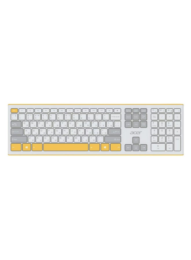 Acer Wireless Keyboard & Mouse Combo - OCC200 White  - Image 2