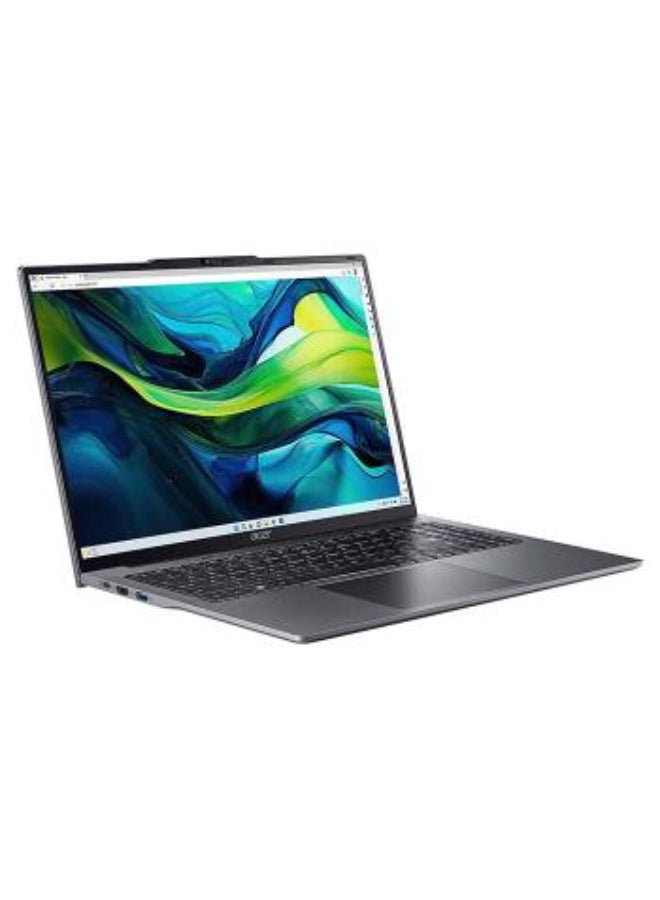 Aspire Lite 16 Laptop With 15-Inch Display, Core i5-1235U Processor/8GB RAM/512GB SSD/Intel UHD Graphics/DOS(Without Windows) English/Arabic Steel Gray - pnsku/N70100658V/45/_/1730544473/ecc69ef4-f688-40f0-8352-c962f4032557