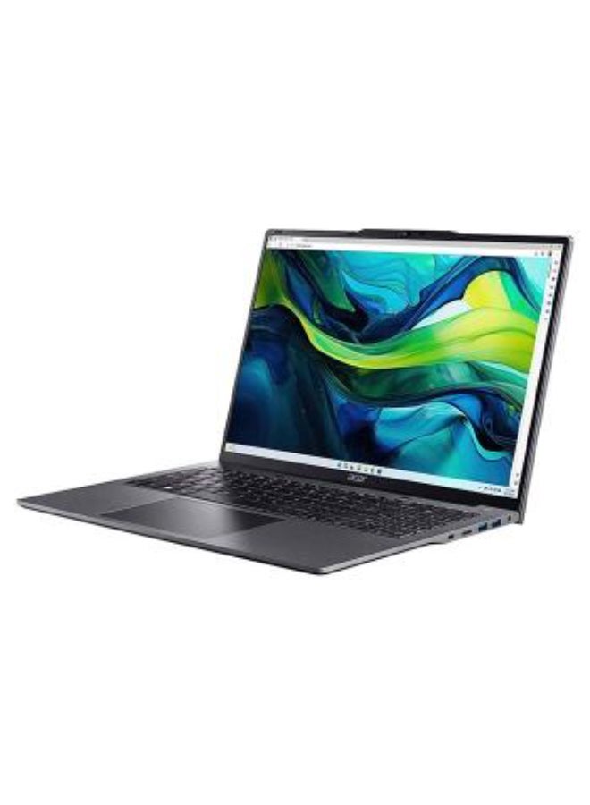 Aspire Lite 16 Laptop With 15-Inch Display, Core i5-1235U Processor/8GB RAM/512GB SSD/Intel UHD Graphics/DOS(Without Windows) English/Arabic Steel Gray - pnsku/N70100658V/45/_/1730544535/ddca8eda-e1ed-48b3-acee-6522670cf993