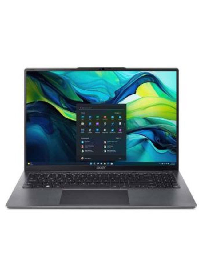 Aspire Lite 16 Laptop With 15-Inch Display, Core i5-1235U Processor/8GB RAM/512GB SSD/Intel UHD Graphics/DOS(Without Windows) English/Arabic Steel Gray - pnsku/N70100658V/45/_/1730544548/d802474f-cf4f-48c7-ae1e-7e0764818d6e