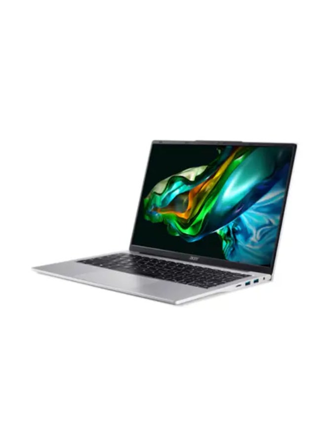 Aspire Lite 14 Laptop With 14-Inch Display, Core i3-N300 Processor/8GB RAM/512GB SSD/Intel UHD Graphics/DOS(Without Windows) English/Arabic Silver - pnsku/N70100661V/45/_/1723633924/ec2b4a85-c122-4332-beca-4cdaf67d3ae5