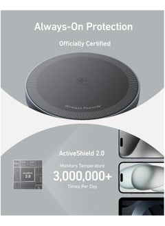 Anker MagSafe Charger Compatible, MagGo Magnetic Wireless Charger (Pad), Qi2 Certified 15W Ultra-Fast Wireless Charger, For iPhone 16/16 Pro/16 Plus /16 Pro Max, 15/14/13 Series (Charger Not Included) Black  - Image 5